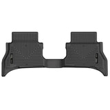 Husky Liners 21-24 Jeep Wrangler UL Rubicon 4xe Hybrid WeatherBeater Revestimiento de piso para segundo asiento - Negro