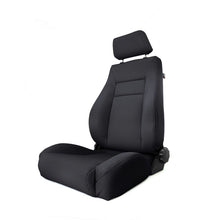 Cargar imagen en el visor de la galería, Rugged Ridge Ultra Front Seat Reclinable Black Denim 97-06TJ