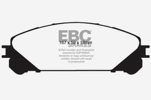 Cargar imagen en el visor de la galería, EBC 15+ Lexus NX200t 2.0 Turbo Ultimax2 Front Brake Pads