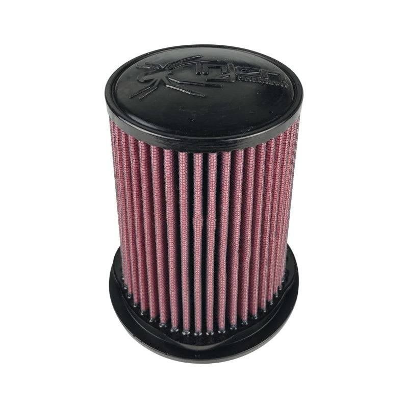 Filtro de aire de gasa de algodón engrasado de 8 capas Injen 4,0 pulgadas de diámetro interior/6,5 pulgadas de base/6,75 pulgadas de altura/5 pulgadas de parte superior