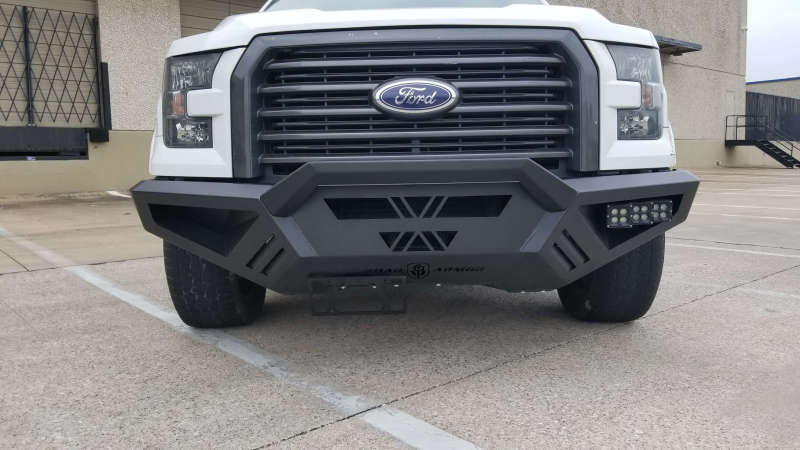 Parachoques delantero Road Armor 15-17 Ford F150 SPARTAN - Tex Blk