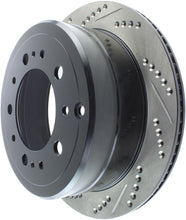 Cargar imagen en el visor de la galería, StopTech Slotted &amp; Drilled Sport Brake Rotor