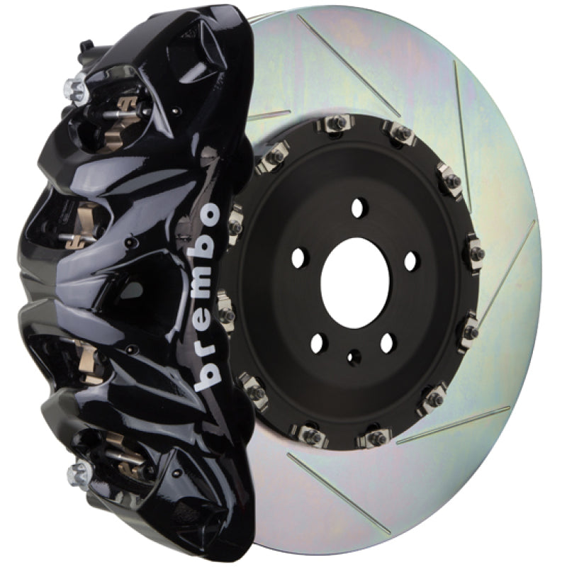 Brembo 20+ Clase GLE Delantero GT BBK 8 pistones fundidos 412x38 2 piezas Rotor ranurado Tipo 1-Negro