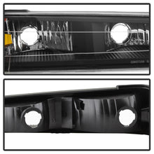 Cargar imagen en el visor de la galería, Xtune Chevy Colorado 04-12 OEM Headlights w/ Bumper Lights Black HD-JH-CCOL04-SET-BK
