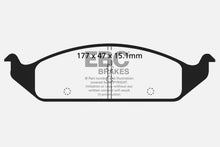 Cargar imagen en el visor de la galería, EBC 95-97 Chrysler Cirrus 2.4 (14in Wheels) Ultimax2 Front Brake Pads