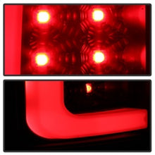 Cargar imagen en el visor de la galería, Spyder 07-13 GMC Sierra 1500 V2 Light Bar LED Tail Lights - Black (ALT-YD-GS07V2-LBLED-BK)