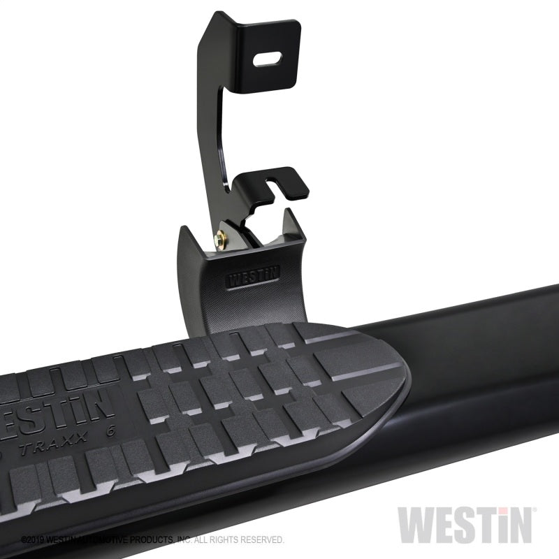 Westin 2019 Chevrolet Silverado Double Cab PRO TRAXX 6 Barras de paso Nerf ovaladas - Negras