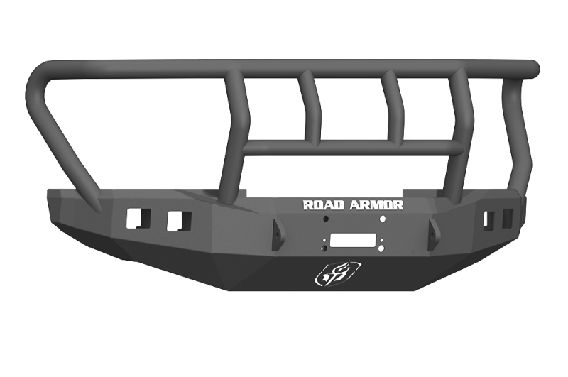Road Armor 17-20 Ford F-250 Stealth Wide Fender parachoques delantero con protector Titan II - Tex Blk