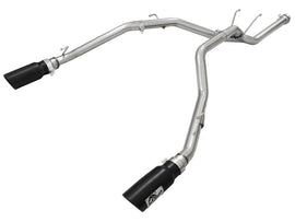 aFe MACHForce XP DPF-Back Escape 2.5in SS con puntas negras 2014 Dodge Ram 1500 V6 3.0L EcoDiesel