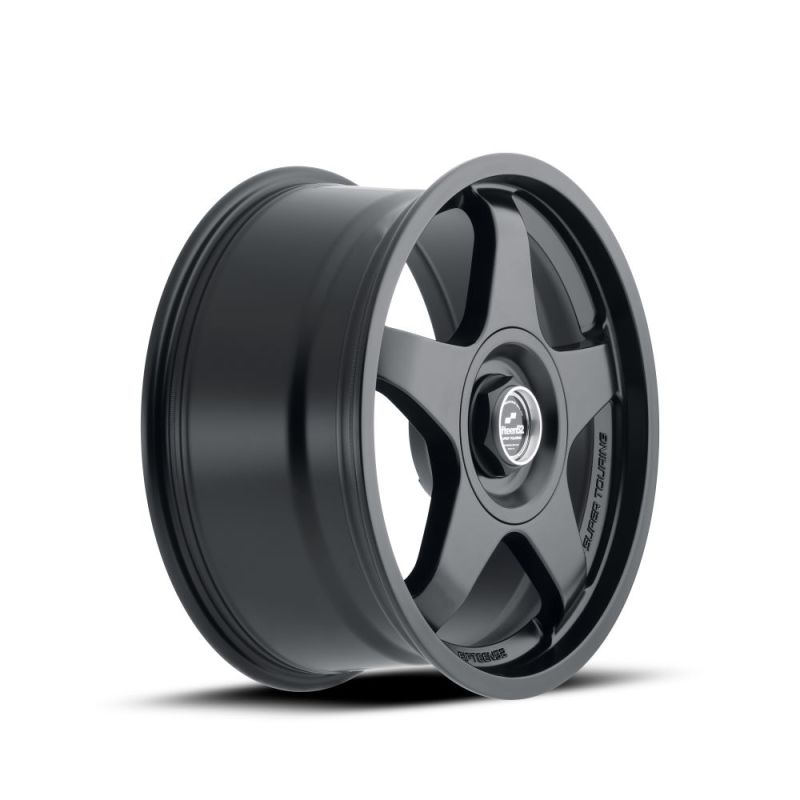 quince52 Chicane 17x7.5 4x100/4x108 42mm ET 73.1mm Rueda negra de asfalto con orificio central