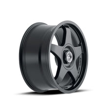 Cargar imagen en el visor de la galería, quince52 Chicane 17x7.5 4x100/4x108 42mm ET 73.1mm Rueda negra de asfalto con orificio central