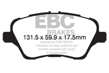 Cargar imagen en el visor de la galería, EBC 13+ Ford Fiesta 1.6 Turbo ST Ultimax2 Front Brake Pads