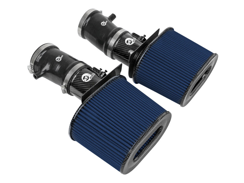 Sistema de admisión aFe 15-21 Lamborghini Huracan V10-5.2L Track Series con filtro Pro 5R