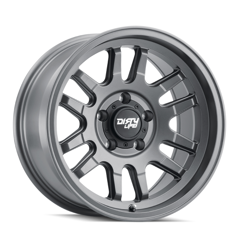 Dirty Life 9310 Canyon 17x9 / 5x150 BP / 0mm Offset / 110mm Hub Rueda de grafito satinado