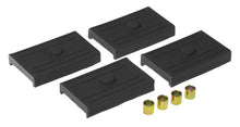 Cargar imagen en el visor de la galería, Prothane 68-69 GM F-Body Upper/Lower Spring Pad (Multi) - Black