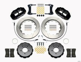 Wilwood Narrow Superlite 6R Front Hat Kit 14.00in 2005-Up Mazda Miata w/ Lines