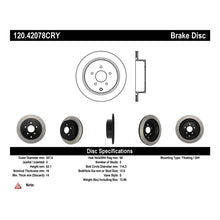Cargar imagen en el visor de la galería, Stoptech Nissan / Infinit CRYO-STOP Brake Rotor
