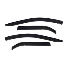 Cargar imagen en el visor de la galería, Westin 1999-2007 Chevy Silverado Extended Cab Classic Wade Slim Wind Deflector 4pc - Smoke