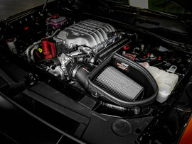 aFe Magnum Force Stage-2 Track Series AIS de fibra de carbono con Pro Dry S Media-18 Dodge Challenger V8-6.2L