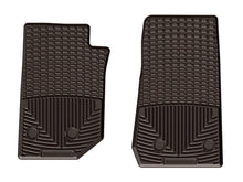 Cargar imagen en el visor de la galería, WeatherTech 2014-2016 Jeep Wrangler Unlimited Front Rubber Mats - Cocoa
