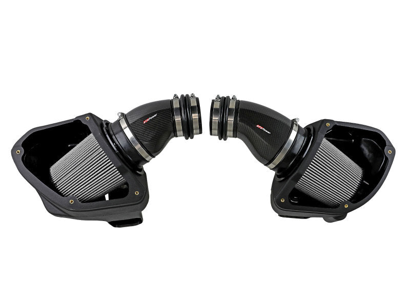 Sistema de admisión de aire frío de fibra de carbono aFe Black Series Stage-2 con medios Pro DRY S - BMW M5 (F90) 18-19