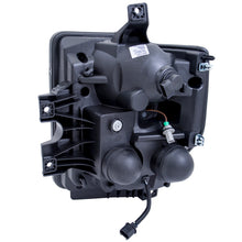 Cargar imagen en el visor de la galería, ANZO 2008-2010 Ford F-250 Faros delanteros proyectores con barra en U, color negro