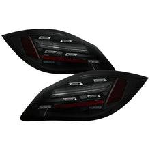 Cargar imagen en el visor de la galería, Spyder Porsche 987 Cayman 06-08 / Boxster 09-12 LED Tail Lights - Sequential Signal - Smoke