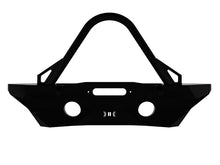 Cargar imagen en el visor de la galería, ICON 07-18 Jeep Wrangler JK Pro Series Parachoques delantero empotrado de ancho medio con Stinger/pestañas