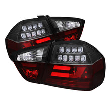 Cargar imagen en el visor de la galería, Spyder BMW E90 3-Series 06-08 4Dr LED Indicator LED Tail Lights Blk ALT-YD-BE9006-LBLED-G2-BK