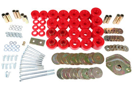 Energy Suspensión 91-97 Toyota Land Cruiser FJ80 Juego de montaje en carrocería con herrajes - Rojo