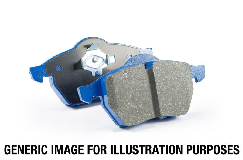 EBC 05-07 Mercedes-Benz CLS500 5.0 Pastillas de freno traseras Bluestuff