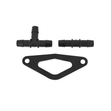 Cargar imagen en el visor de la galería, Mishimoto Subaru 02-07 WRX/04-07 STi Top-Mount Intercooler Kit - Powder Coated Black &amp; Red Hoses