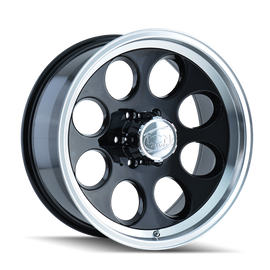 ION Type 171 16x10 / 5x135 BP / -38mm Offset / 87mm Hub Black/Machined Wheel