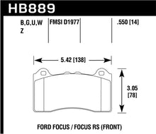Cargar imagen en el visor de la galería, Hawk HP Plus Track Only Ferro-Carbon Brake Pads