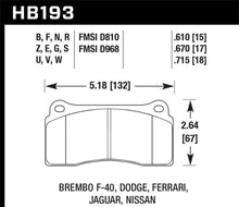 Cargar imagen en el visor de la galería, Hawk 09-16 Nissan GT-R / 08-11 Audi R8 (w/o Wear Sensor) DTC-50 Race Rear Brake Pads