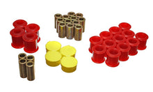 Cargar imagen en el visor de la galería, Energy Suspension 89-94 Nissan 240SX (S13) Red Rear Control Arm Bushing Set