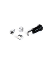 Load image into Gallery viewer, Fifteen52 Valve Stem Cap Set - Silver - 4 Pieces