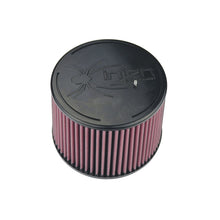 Cargar imagen en el visor de la galería, Filtro de aire de gasa de algodón engrasado de 8 capas Injen de 6,0 pulgadas de diámetro interior/base de 8,25 pulgadas/altura de 6,0 pulgadas/parte superior de 7,0 pulgadas