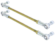Load image into Gallery viewer, RockJock Adjustable Sway Bar End Link Kit 14in Long Rods w/ Heims and Jam Nuts pair