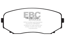 Cargar imagen en el visor de la galería, EBC 11-14 Ford Edge 2.0 Turbo Ultimax2 Front Brake Pads