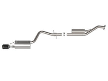 Cargar imagen en el visor de la galería, aFe Lexus IS300 01-05 L6-3.0L Takeda Cat-Back Exhaust System- Black Tip