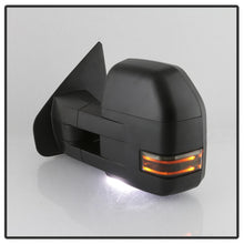 Cargar imagen en el visor de la galería, xTune 04-14 Ford F-150 Heated LED Telescoping Mirrors - Smoke (Pair) (MIR-FF15009S-G4-PWH-SM-SET)