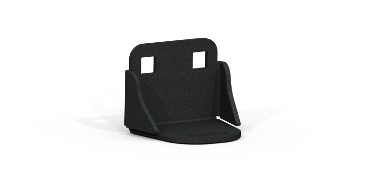 Soporte para altavoz/luz única TRECK HD de Road Armor - Tex Blk