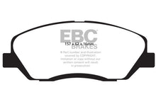 Cargar imagen en el visor de la galería, EBC 2017-2018 Hyundai Santa Fe (DM) 3.3L Ultimax2 Front Brake Pads