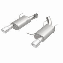 Cargar imagen en el visor de la galería, MagnaFlow 13 Ford Mustang V8 5.0L Dual Split Rear Exit Stainless Cat Back Performance Exhaust