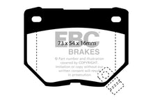 Cargar imagen en el visor de la galería, EBC 89-95 Nissan Skyline (R32) 2.6 Twin Turbo GT-R Pastillas de freno traseras Bluestuff