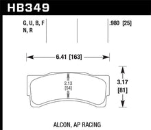Cargar imagen en el visor de la galería, Hawk 14-16 BMW M235i DTC-60 Motorsports Front Brake Pads