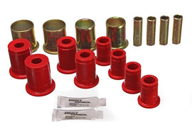 Juego de bujes de brazo de control rojos universales Energy Suspension - Juego completo