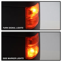 Cargar imagen en el visor de la galería, Xtune Ford Superduty 08-15 L&amp;R Extendable Power Heated Adjust Mirror Amber MIR-FDSD08S-PW-AM-SET