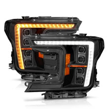Cargar imagen en el visor de la galería, ANZO 18-20 Ford F-150 (w/Factory Halogen) Z-Series Full LED Proj Headlights - Pair